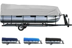 Icover Trailerable Pontoon Boat Cover,with Storage Bag,tear RESISTANT,4 Colors. Fixed Price $156.99.