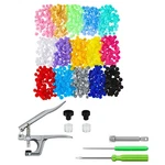Plastic Snaps With Pliers, 150 Sets Buttons For Sewing, Fasten.... Fixed Price $22.79.