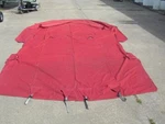 Boaters Resale Shop Of Tx 1803 0445.22 Sunbrella 5' 16' Red Cover Only. Fixed Price $165.97.