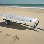 600D For Jon Boat Cover Trailerable Marine Grade Waterproof 12FT 14FT 16FT 18FT. Fixed Price $37.23.