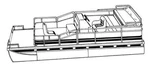 7.6OZ Boat Cover Weeres Legacy 200 2013. Fixed Price $774.44.
