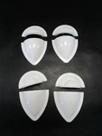 Vico Marine Aero 2 Piece Boat Cover Vent Set Of (4) Hard Plastic White. Fixed Price $19.95.