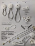 Stayput Bungee Shock Cord Clips 2 Sizes "extras If Need" Knobs, Pulls, Screws. Fixed Price $83.49.