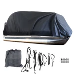 Gray Boat Cover 21FT 22FT 23FT 24FT Waterproof (780*400). Fixed Price $33.98.