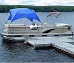 Taylor Made Pontoon Easy-up Shade Top Pacific Blue. Fixed Price $99.99.