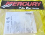 C7A Mercury Quicksilver 98-8M0127334 Valve Kit Oem New Factory Boat Parts. Fixed Price $21.79.