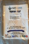 Bow Bimini Top Replacement Color (gray) Fits Width 52-59IN.X Length 65IN.. Fixed Price $89.95.