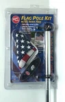 Taylor Made Flag Pole Kit Pontoon 24" Mount & 12" X 18" Us. Fixed Price $49.97.
