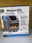 Powerxl Vortex Air Fryer Pro - Slate (GREY)10QT. Fixed Price $189.00.