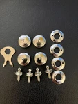 Loxx Snap Fasteners Boat Marine Canvas Cover Button Screw Studs Kit. Fixed Price $26.49.