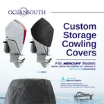 Oceansouth Cowling Cover For Mercury Stroke V8 4.6L. Fixed Price $98.16.