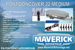 Pontoon Boat Cover 22', 600D Oxfoford,waterproof Protect.., Uv Resistant, Straps. Fixed Price $52.00.