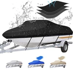 Icover Trailerable V-hull Fishing Runabout Bass Boat Cover,marine Grade Canvas. Fixed Price $69.99.