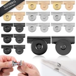 Yuanchu 12PAIR No-sewing Seamless Magnetic Snap Buttons, Gold, Silver, Copper. Fixed Price $12.35.