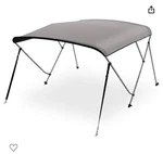 Serenelife Waterproof Boat Bimini TOPCOVER-73-78'W Gray. Fixed Price $103.82.