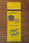 Hockey Matchbook Cover: Brett Hull St. Louis Blues Calgary Detroit Dallas Stars. Fixed Price $5.08.