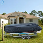 New Waterproof 14-16FT Boat Cover Fishing V-hull Tri-hull Runabout Trailerable. Fixed Price $28.26.