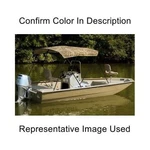Carver C5475UBB-SG Bow Bimini Top With Black Matte Frame 73" 78" Width New. Fixed Price $478.48.