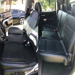 Hecasa Complete Set Seat Covers For 14-18 Chevy Silverado Lt Double Cab. Fixed Price $203.99.