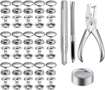200 Pieces Stainless Steel Snap Fastener Kit, Betterjonny 15MM Heavy Duty. Fixed Price $20.50.