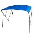 7-55461 GEN3 Marine Pac Blue 3-BOW Bimini Top Fits 79-84IN Boat. Fixed Price $240.78.