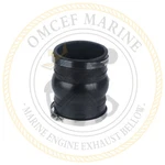 Mercruiser Stern Drives V6 4.3L ,4" Exhaust Tube 32-807458T With Clamps 18-2770. Fixed Price $24.50.