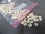Pro-dec Snap Caps 8/8 Plastic Covers 1/2" Od ( Qty 135 ) Cream Marine Boat. Fixed Price $39.95.
