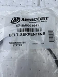 New Mercury Oem Belt Pn 57-8M0031641. Fixed Price $20.00.