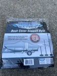 Shoreline Marine Boat Cover Support Pole Adjustable 12-54" Pontoon, Abs. Fixed Price $15.95.