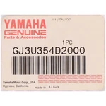 Genuine Yamaha Head Cap Part Number GJ3-U354D-20-00. Fixed Price $12.99.