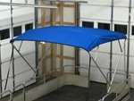 Cro Royal Blue Replacement Bimini Top Canvas + Boot For Sun Tracker Bass Buggy. Fixed Price $289.00.
