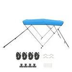 Uimoso Bow Boat Bimini Top 72"L X 73"-78"W 46"H Marine Canopy Blue. Fixed Price $107.99.