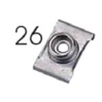 Sea Dog 299124-1 3/4" Base Stainless Steel Windshield Clip, Pieces. Fixed Price $12.38.