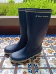 West Marine Boots Wm Blue Tall Sea Women's Size 10 Used Great Condition. Fixed Price $49.00.
