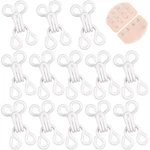Pecmer Sewing Hooks And Eyes Closure 13MM, 1# White 13MM-100SET. Fixed Price $15.03.