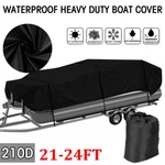 Neverland 21-24FT Trailerable Boat Pontoon Cover Waterproof Heavy Duty. Fixed Price $60.99.