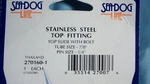 Sea-dog 270160-1 Stainless Steel Slide Fittings W/bolt 7/8" New. Fixed Price $12.00.