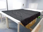 Marquis Yachts Bimini Top Cover Black 127" Long X 131" Wide Marine Boat. Fixed Price $319.96.
