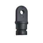 Marine City Black Nylon Bimini Top Eye End Cap Round Inside 7/8" Outer Diameter. Fixed Price $30.99.