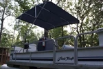 New Vortex 4 Bow Pontoon Boat Bimini Top 10' Long, Navy Blue 85-90" Wide. Fixed Price $305.99.