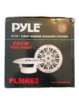 Pyle PLMR62 6.5" 2-WAY Marine Speakers Pair White 200W New. Fixed Price $32.79.