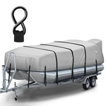 1200D* Quality Pontoon 17-20 Feet Heavy Duty Trailerable Boat Winter Cover. Fixed Price $133.00.