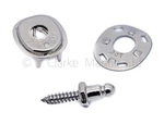Lift The Dot Fastener Socket + Plate Wood Screw Base Long Stud 5/8" Boat Bimini. Fixed Price $20.49.