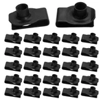 Bonsicoky 25 Pcs Extruded Type Nuts M10 Carbon Steel Black Fasteners For A.... Fixed Price $17.24.