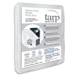 Heavy Duty Tarp X Ft Waterproof 8 Mil White TRW-2040 Kotap. Fixed Price $179.99.