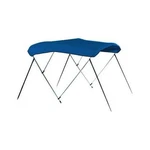 Carver A4663UB-04 3-BOW Round Tube Sunbrella Bimini Top Pacific Blue New. Fixed Price $397.89.