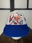 Vintage Marine World Africa Usa Hat Cap Snap Back Adult Blue Trucker Poly Nylon. Fixed Price $25.30.