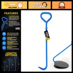 36" Durable Hex Alloy Steel Manhole Hook Tool - Lift Covers & Storm Drains,. Fixed Price $91.99.