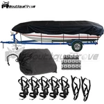For Jon Boat 12FT-18FT Beam Width Up To 75INCH Black Cover 210D. Fixed Price $21.27.