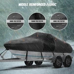 Rvmasking 1200D Ripstop V-hull Boat Cover Waterproof Fit 16-22FT W/ Motor. Fixed Price $89.59.